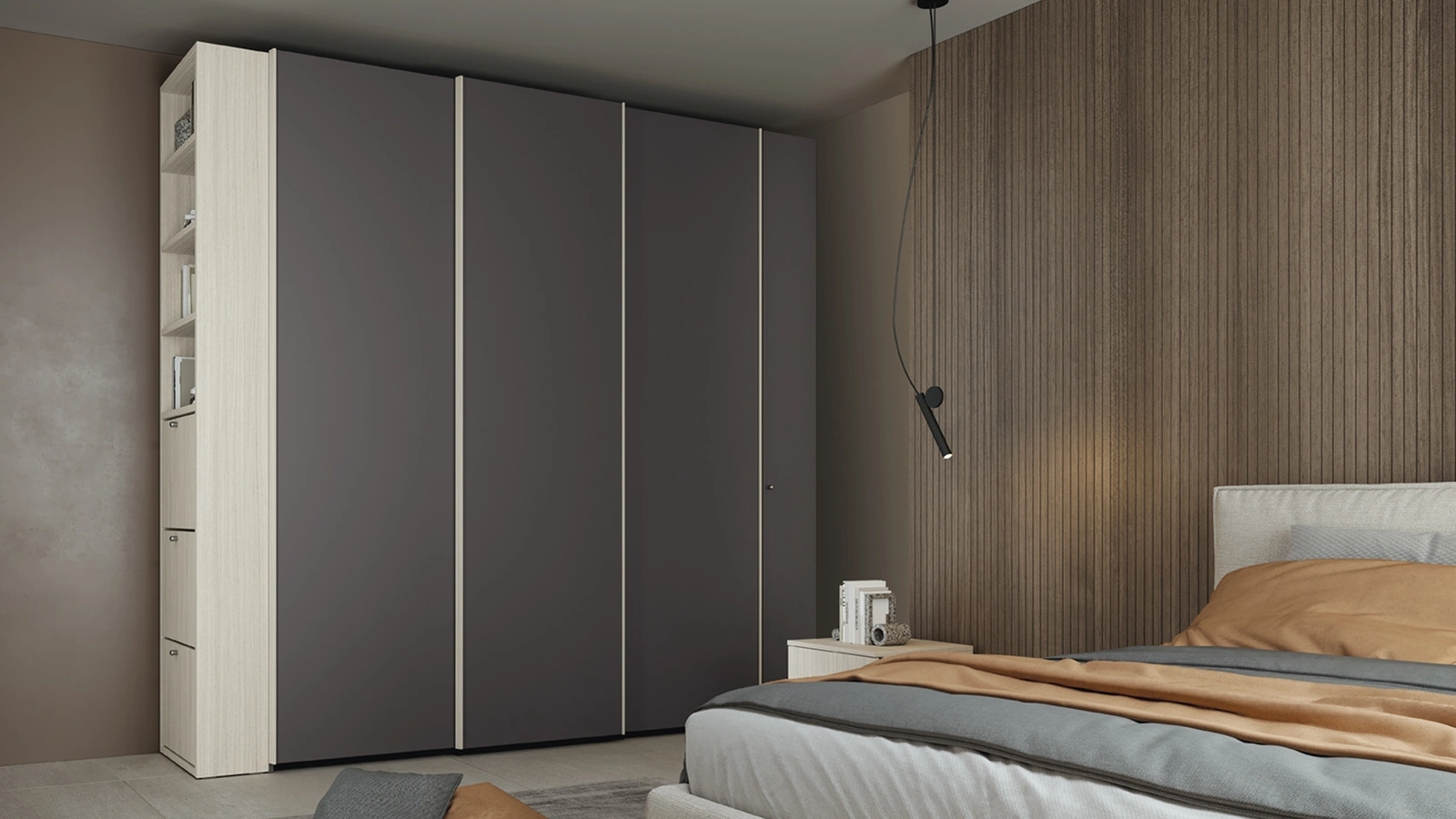 Free Volo A001 Wardrobe by Colombini Casa