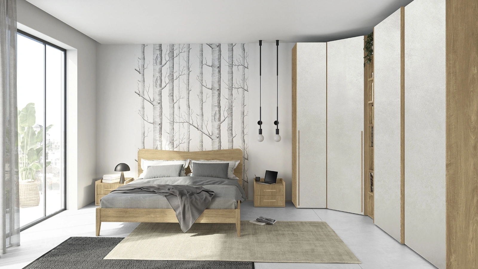 Volo M017 Wardrobe by Colombini Casa