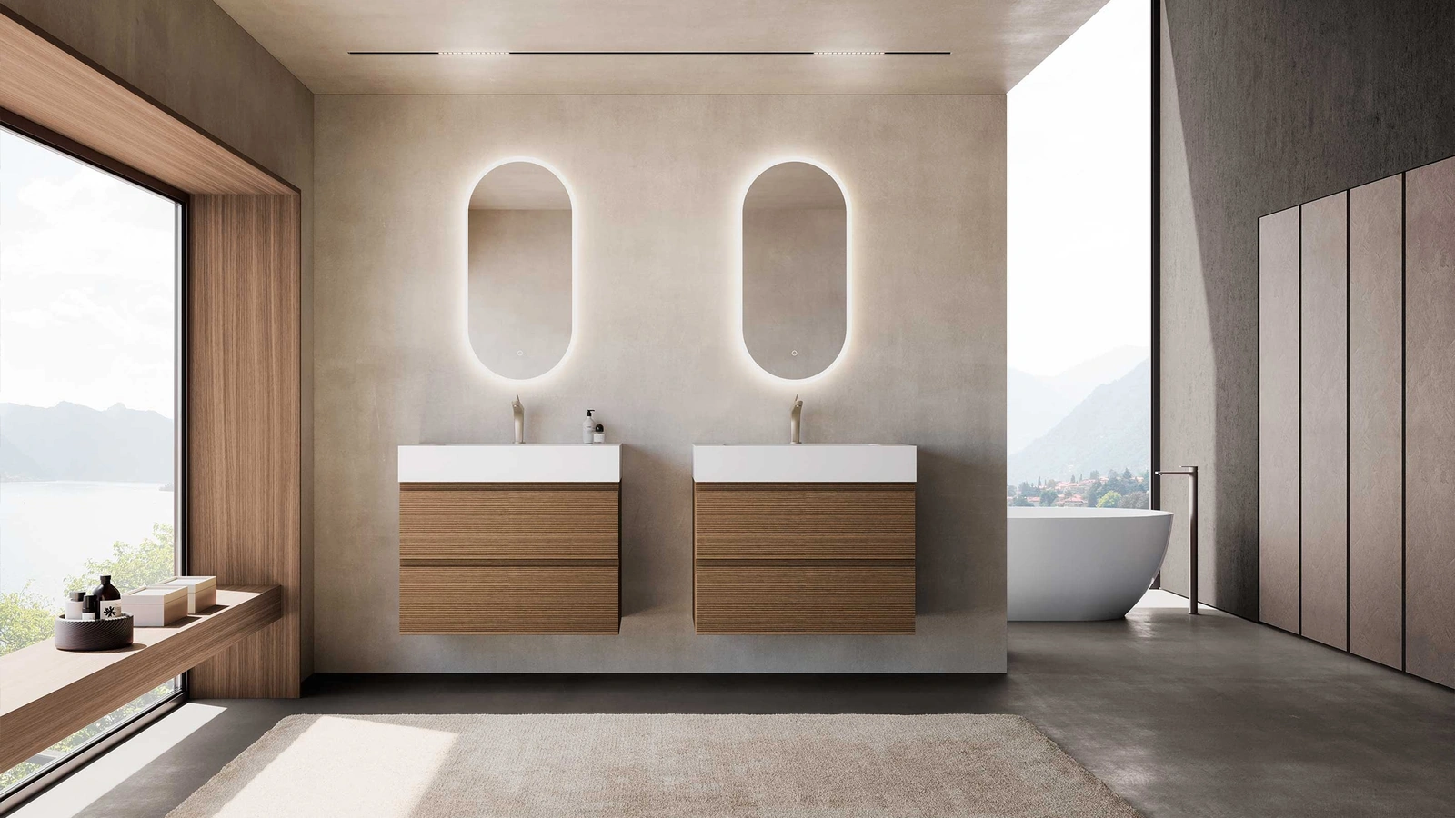Block Syntesi Box C23 Bathroom Cabinet by Azzurra