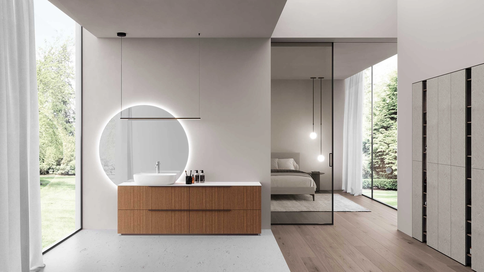 Lime 1-0 Tratto 132 of Azzurra Bathroom Furniture