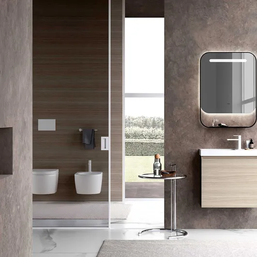 Suspended Bathroom Vanity M3 System 314 by Baxar.