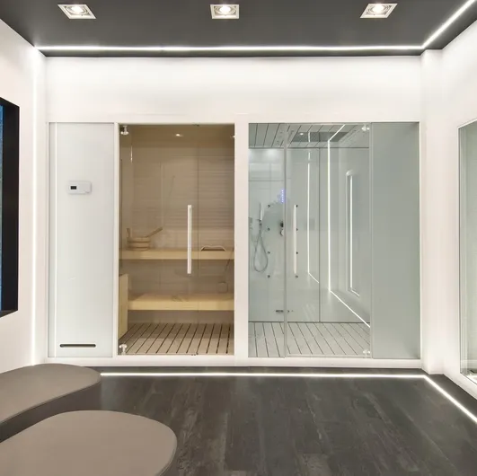 Bathroom Sauna + Hamman Nirvana Combi 1 by Megius
