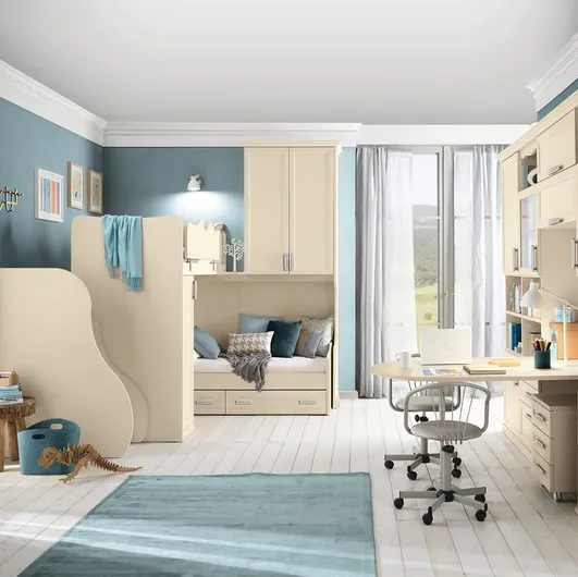 Arcadia AC025 loft bedroom by Colombini Casa