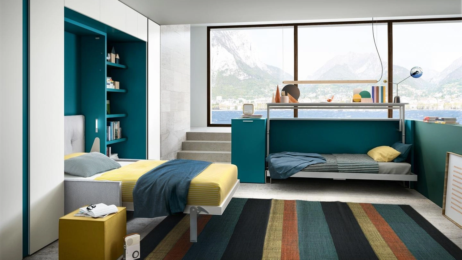 Cabrio In 01 Bedroom by Clei