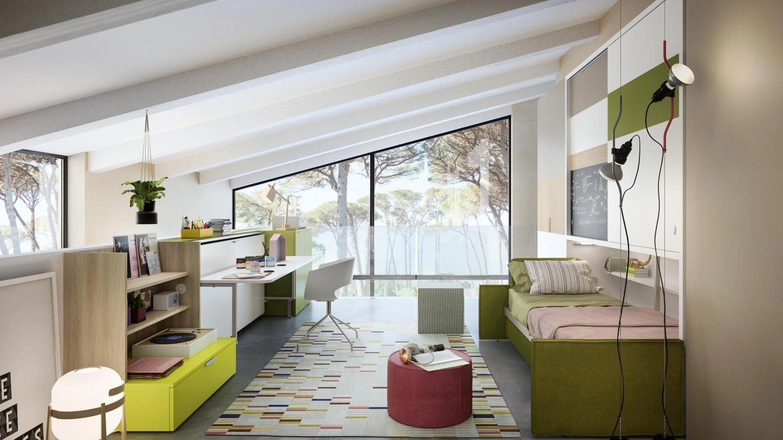 Cabrio In 03 Bedroom Set by Clei
