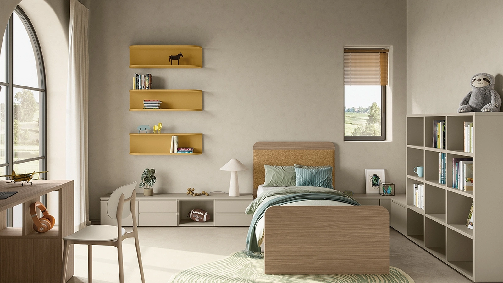 Golf-K105 Bedroom Set by Colombini Casa