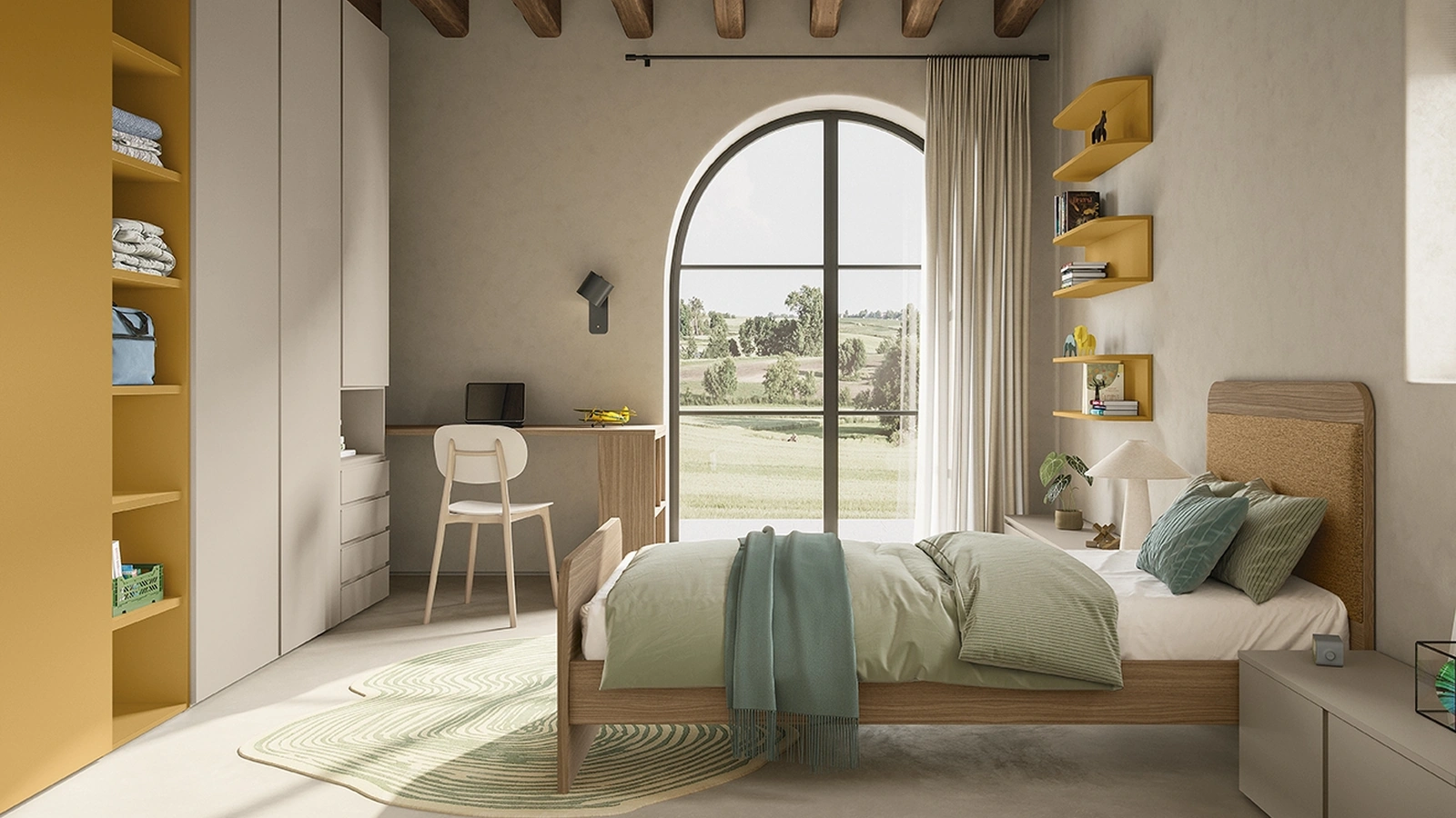 Golf-K105 Bedroom Set by Colombini Casa