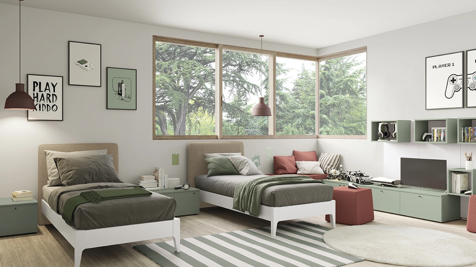 Golf K110 Bedroom Set by Colombini Casa