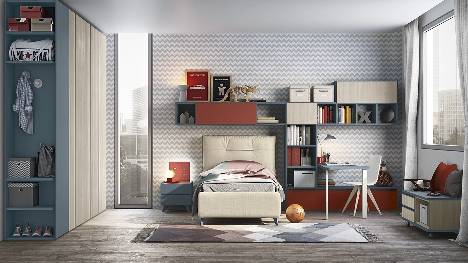 Golf K123 Bedroom Set by Colombini Casa