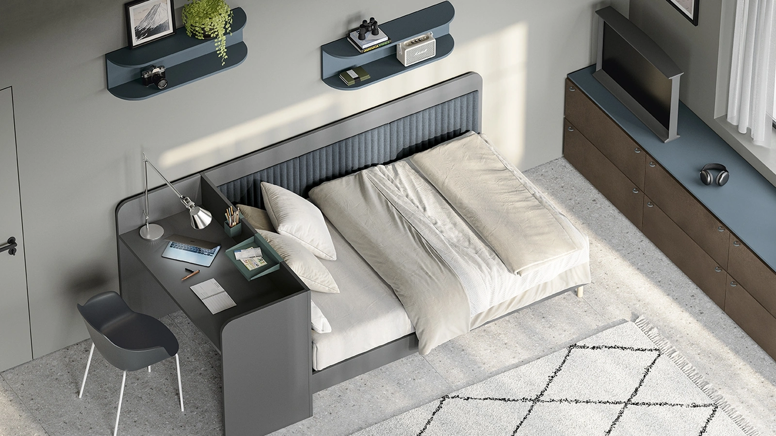 Golf Y101 Bedroom Set by Colombini Casa
