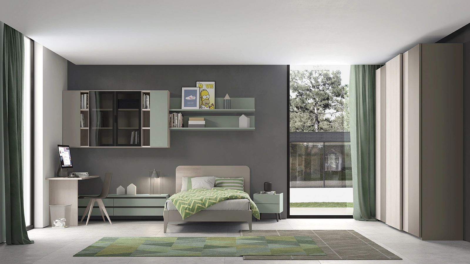 Golf Y120 Bedroom Set by Colombini Casa