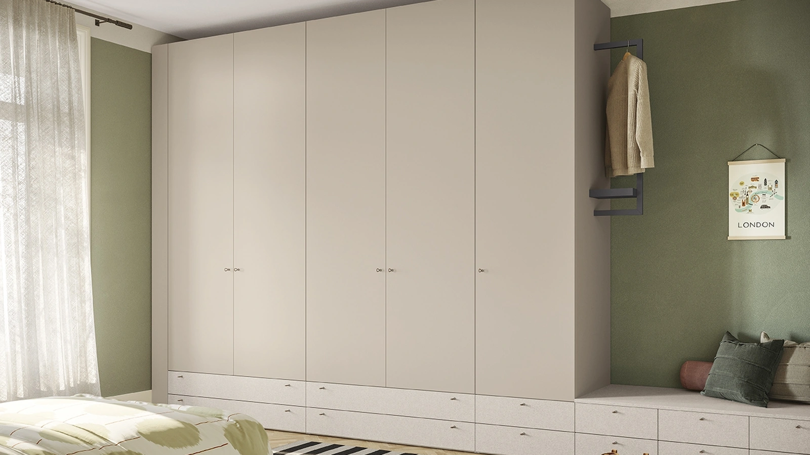 Golf Y122 Bedroom Set by Colombini Casa