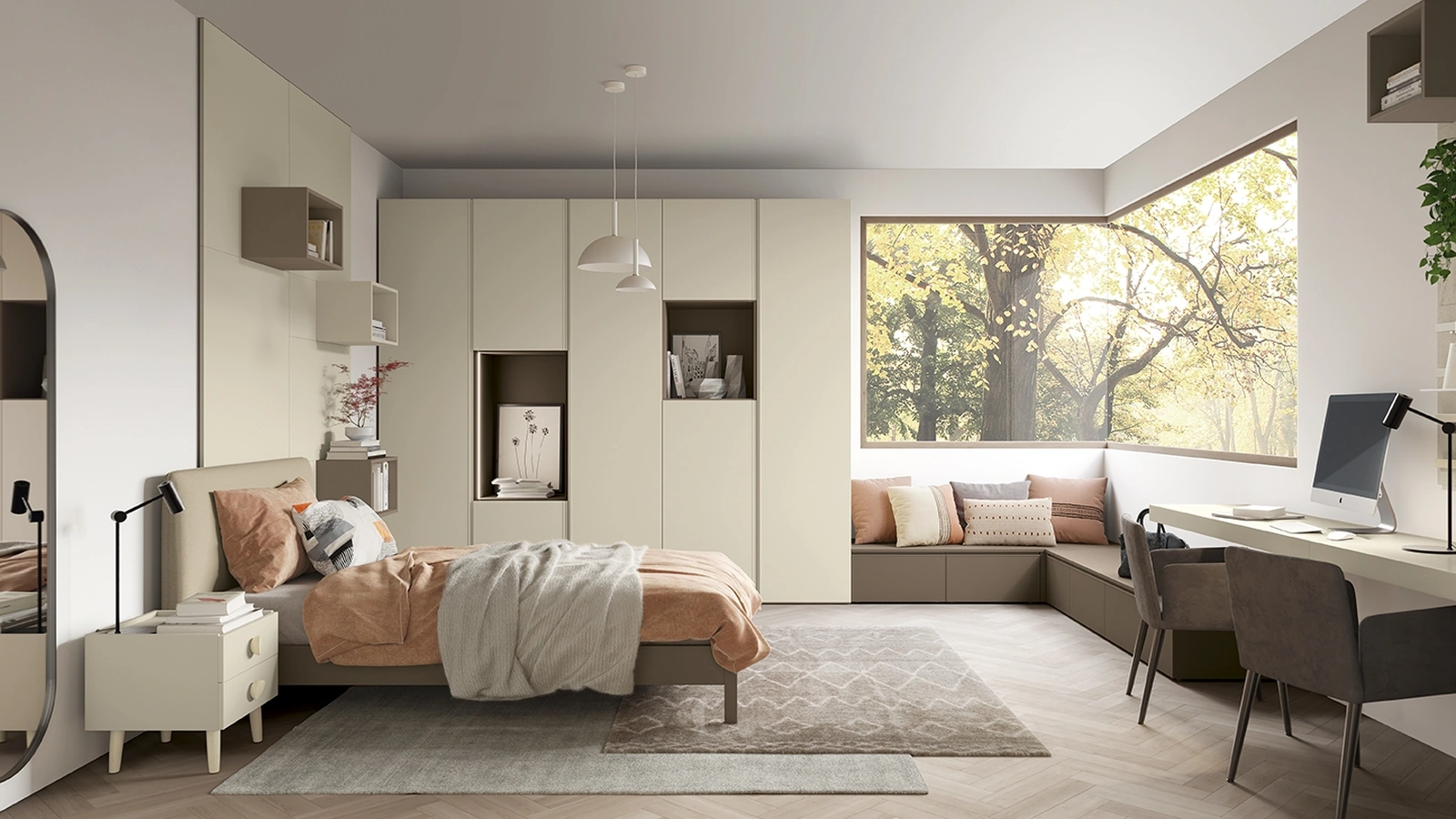 Golf Y123 Bedroom Set by Colombini Casa