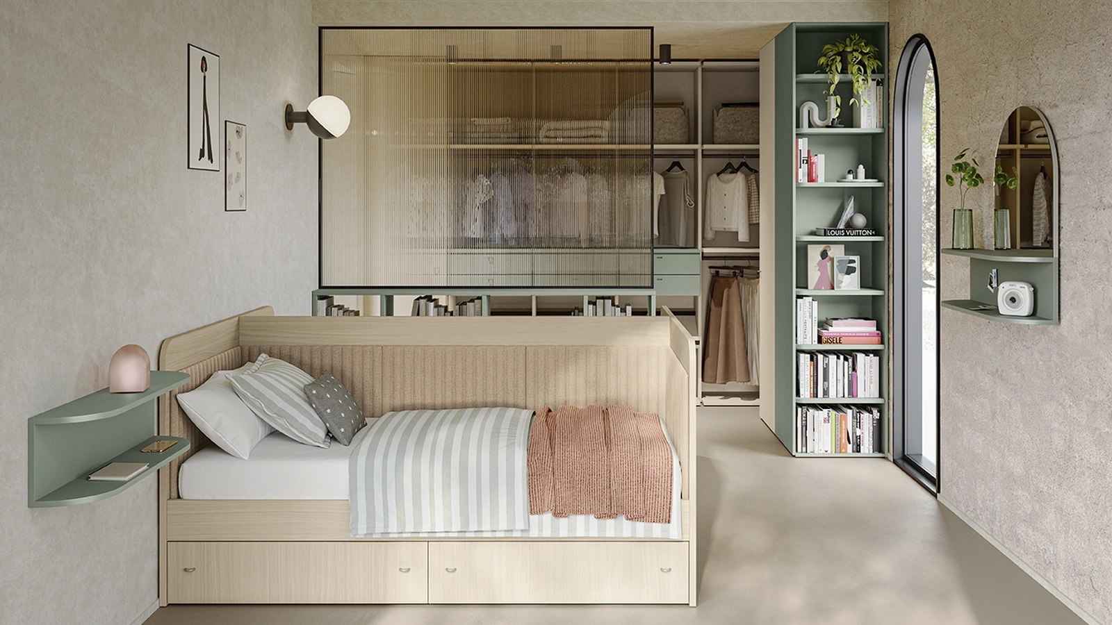 Golf Y129 Bedroom Set by Colombini Casa