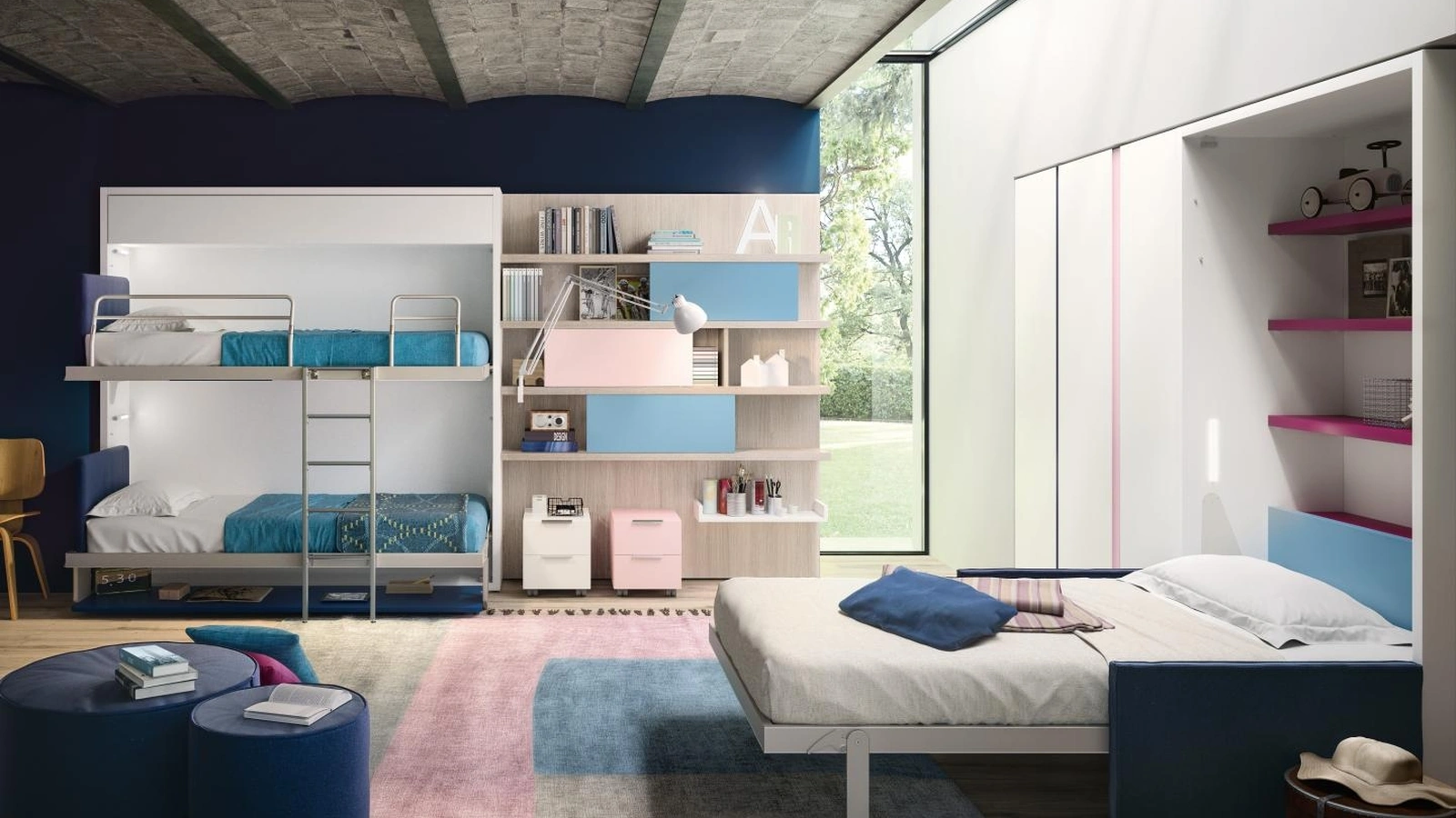 Kali Duo Board 01 Bedroom Set by Clei