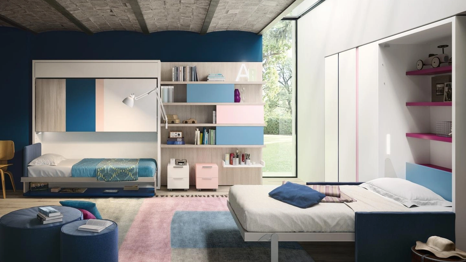 Kali Duo Board 01 Bedroom Set by Clei