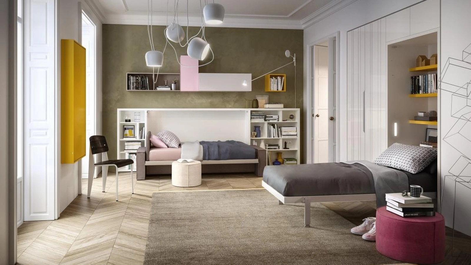Kali Sofa Bedroom by Clei