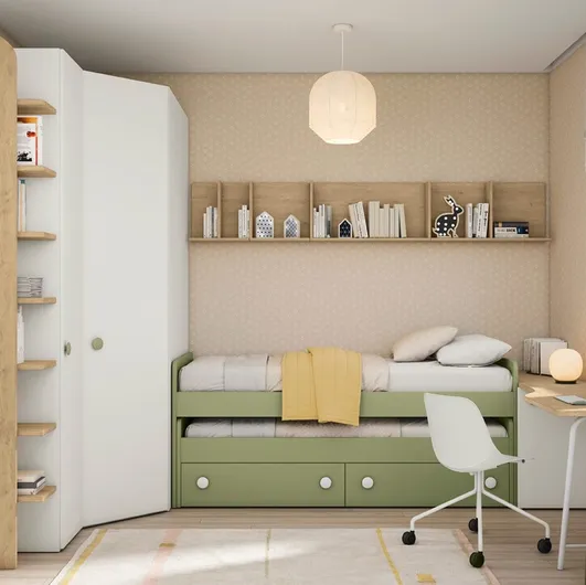 Volo Kid C004 bedroom by Colombini Casa.