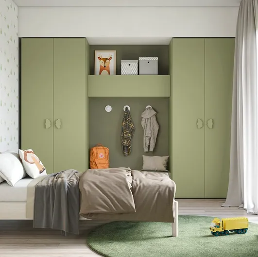 Volo Kid C005 bedroom by Colombini Casa.