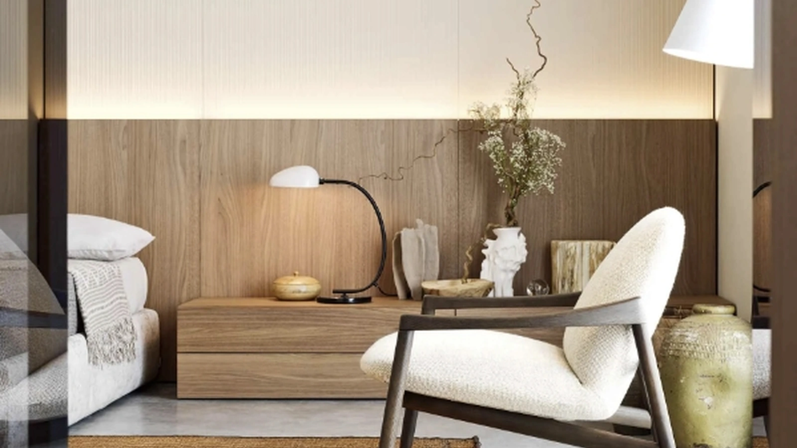 Easy System nightstand in Novamobili oak