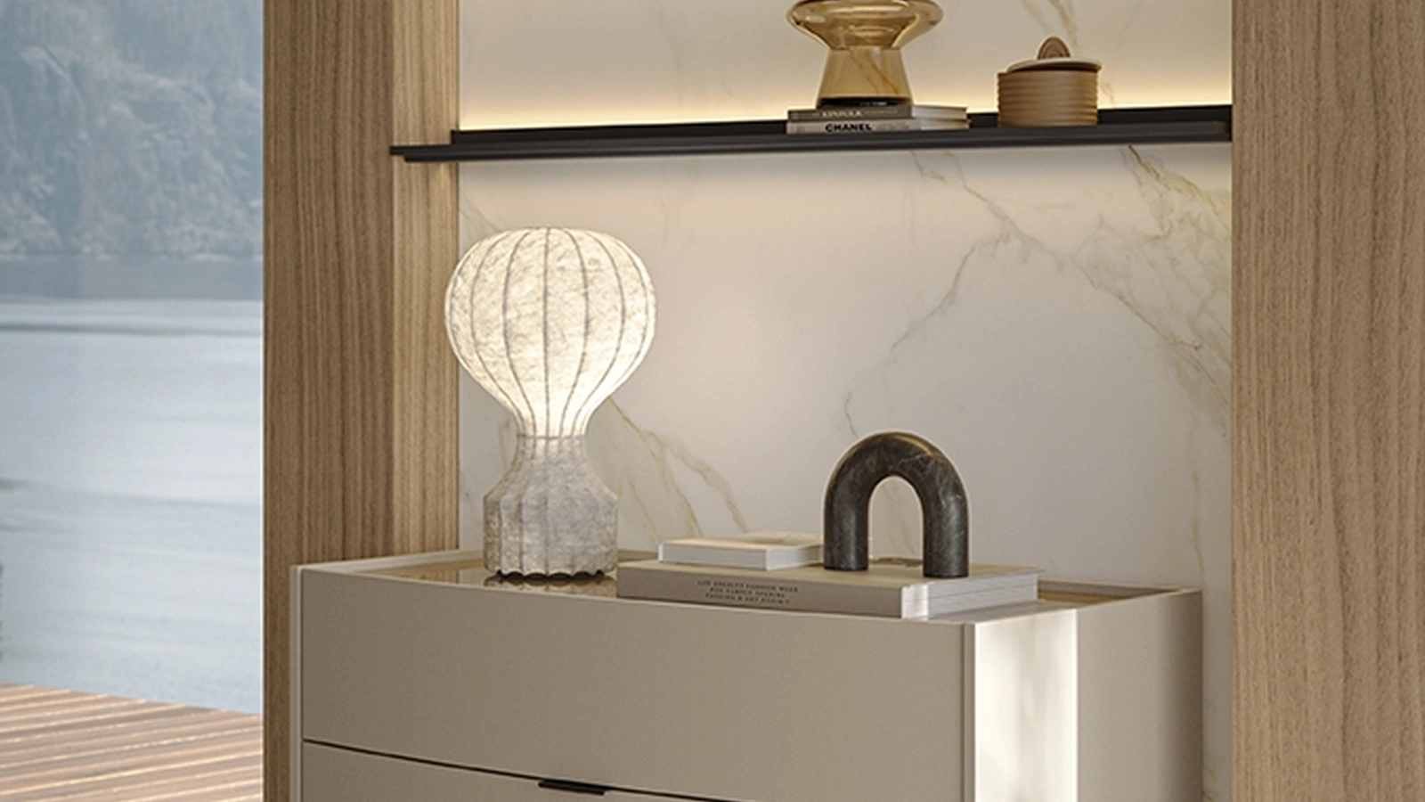 Nuvia Chest of Drawers by Colombini Casa