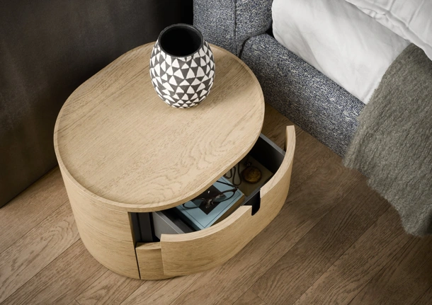 Vesta Nightstand by Novamobili