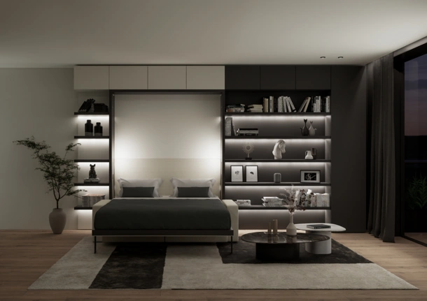 Atena hidden bed by Clei