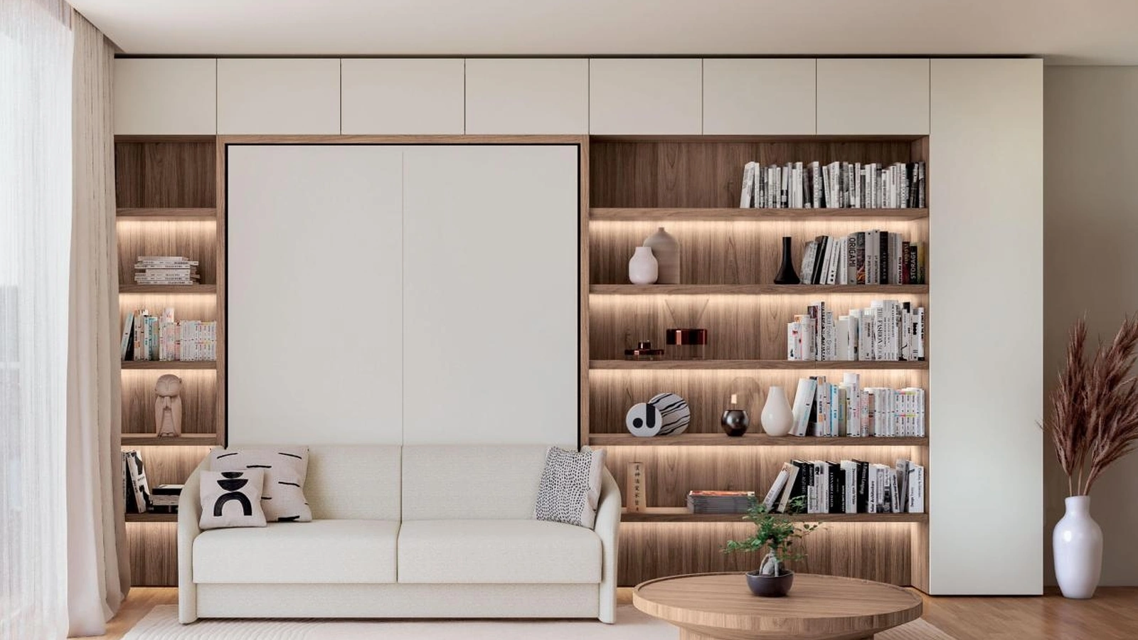 Diana 02 wall bed by Clei