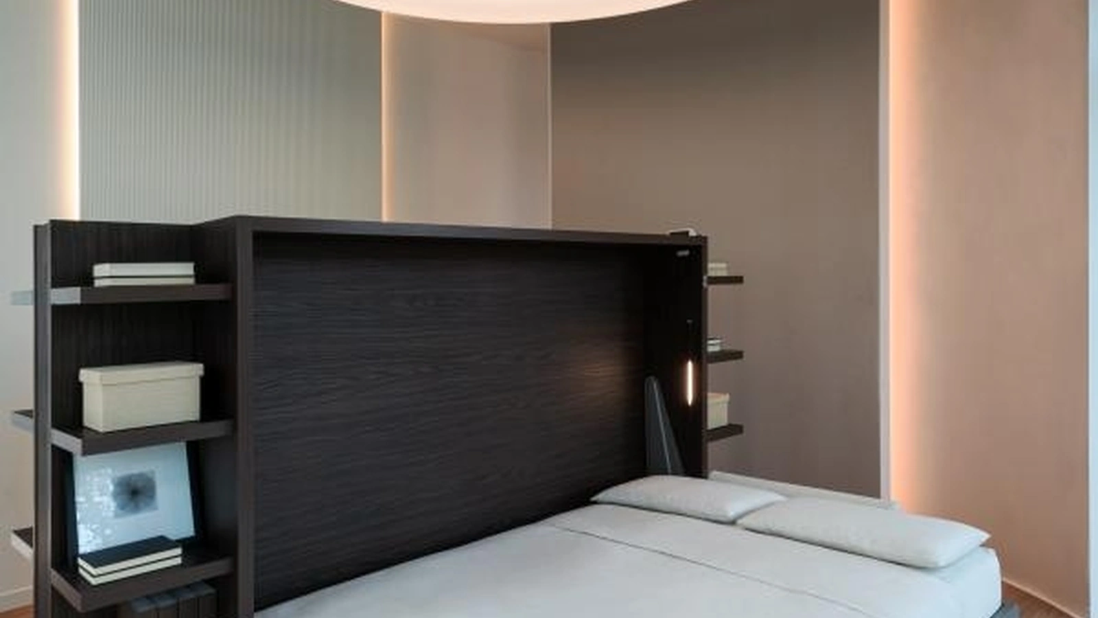 Minerva Horizontal 02 Wall Bed by Clei