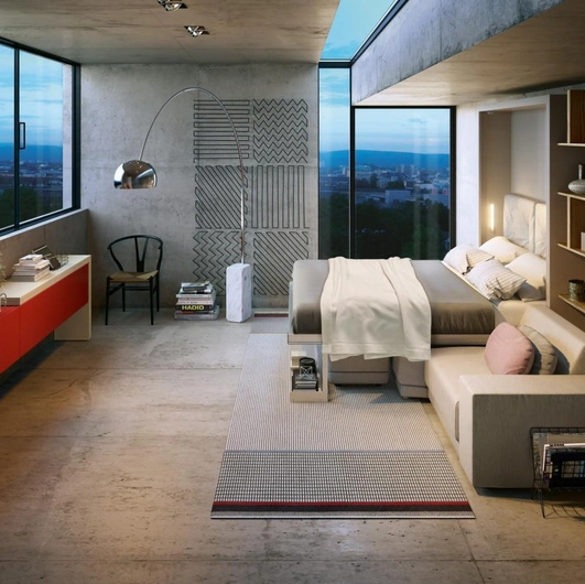 Oslo 03 wall bed by Clei