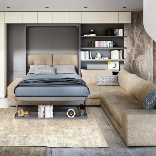 Tango Componibile 01 Hidden Bed by Clei