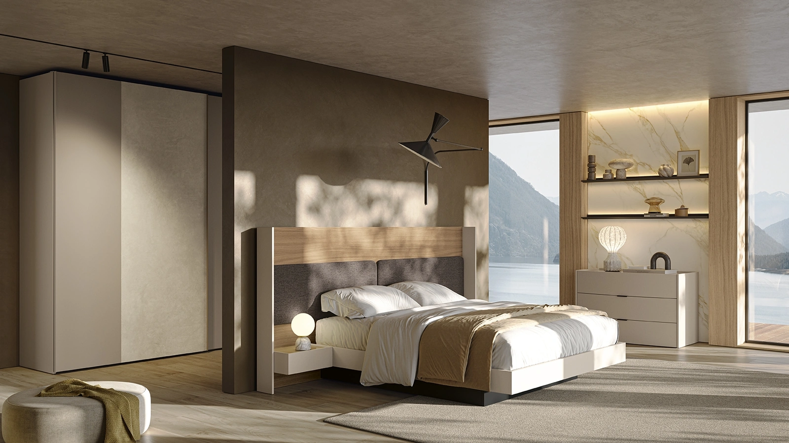 Elios Bed by Colombini Casa
