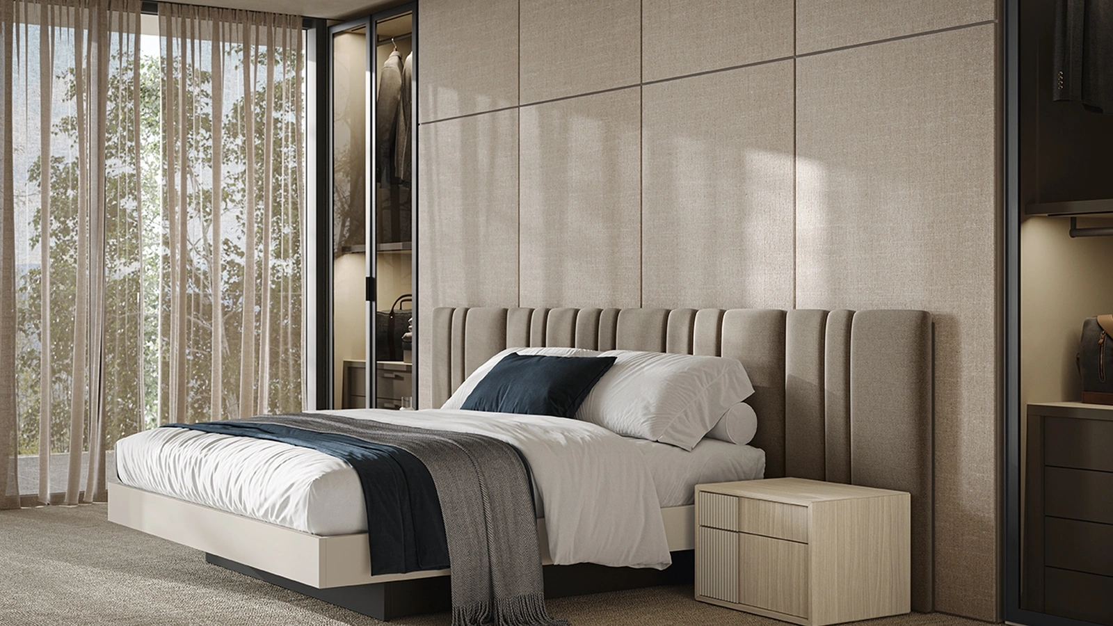 Levante Bed by Colombini Casa
