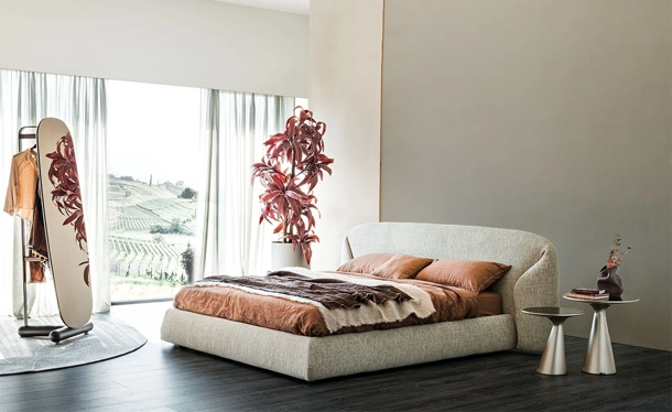 Bed with storage Richard by Cattelan Italia