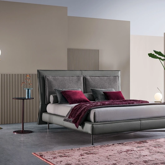 Bed with headboard SP2802 Low by Twils