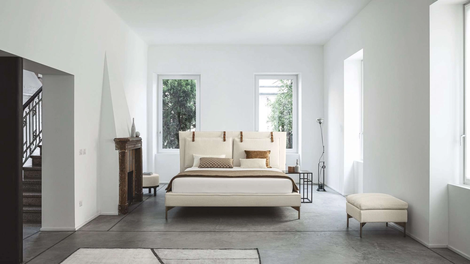 Bed with headboard SP2802 Low by Twils