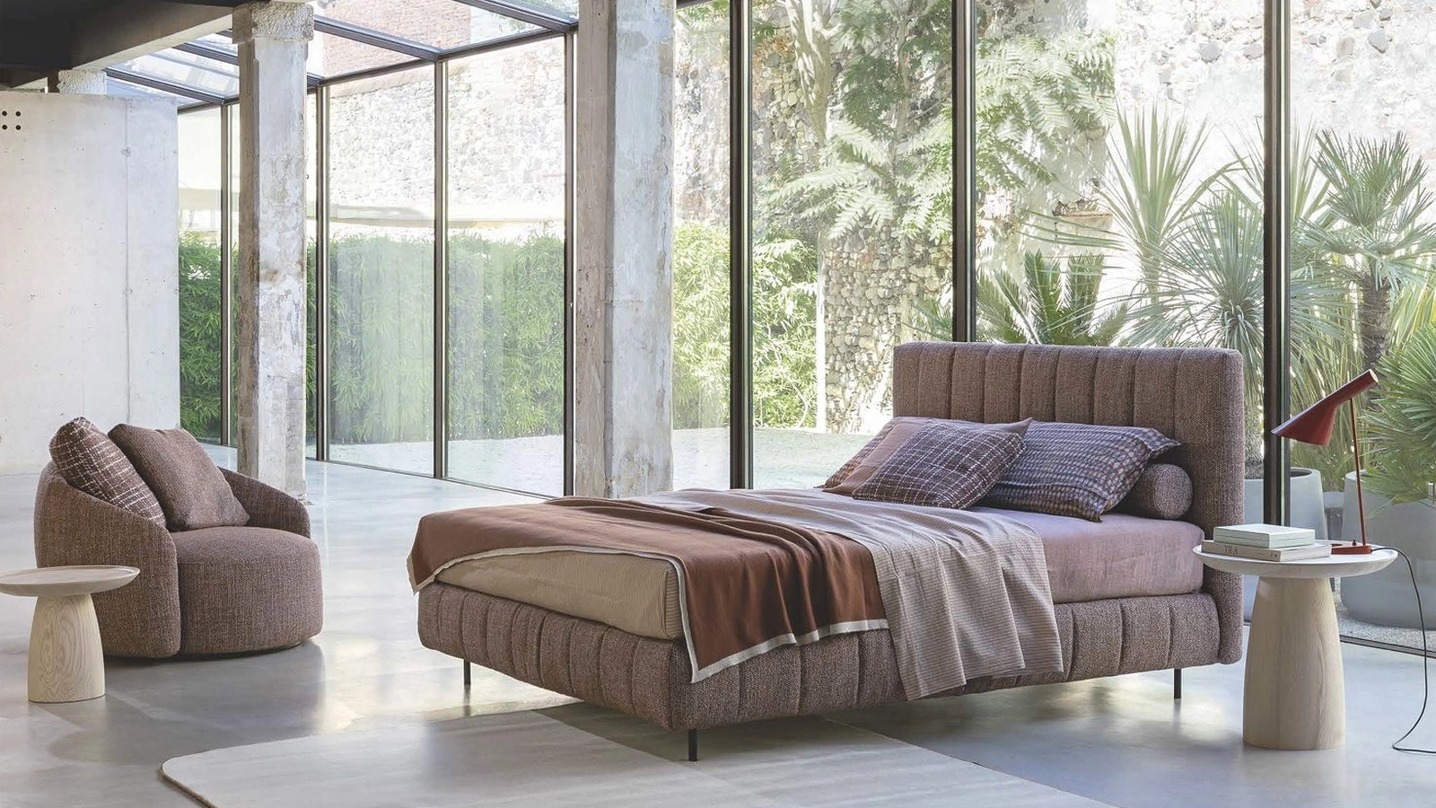 Flexteam System Quilted Double Bed