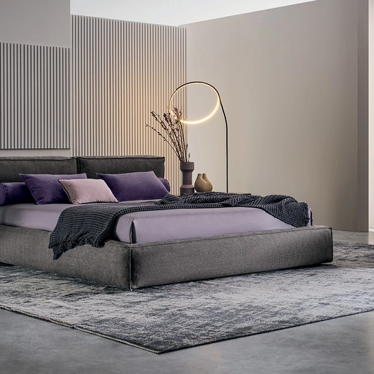 Bed with storage box Academy Piuma by Twils