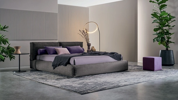 Bed with storage box Academy Piuma by Twils