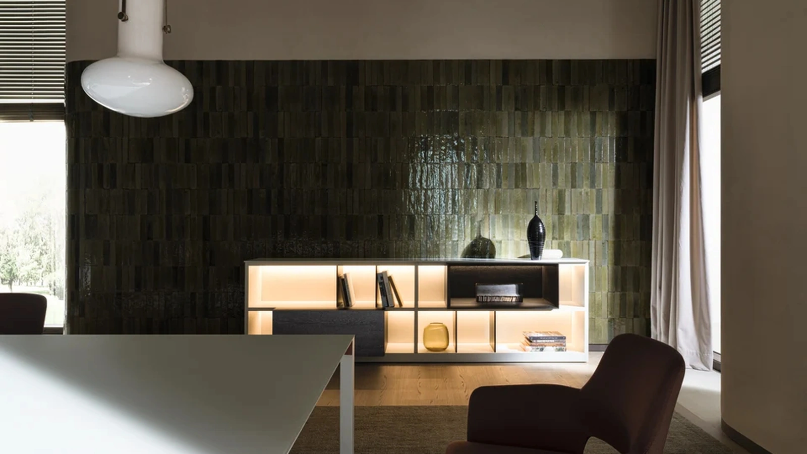 Bookcase 505 UP SYSTEM 09 by Molteni & C