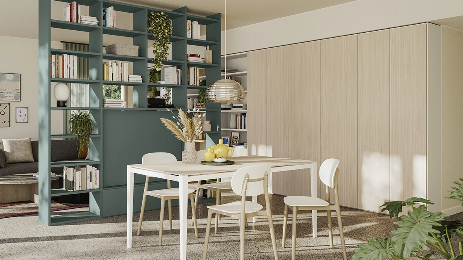 Golf Infinity U05 Bookcase by Colombini Casa
