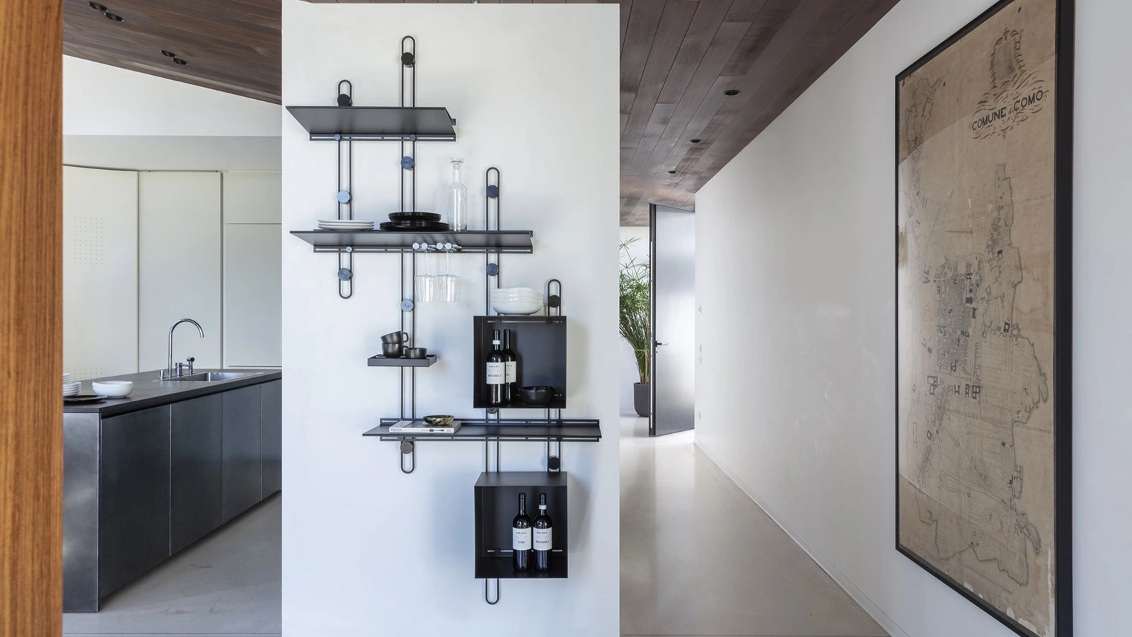 Mogg Free-Dot Floating Bookshelf