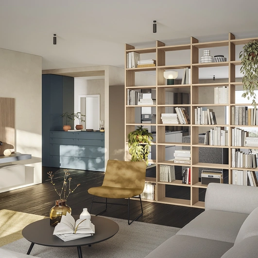 Golf Infinity A103 Bookcase by Colombini Casa