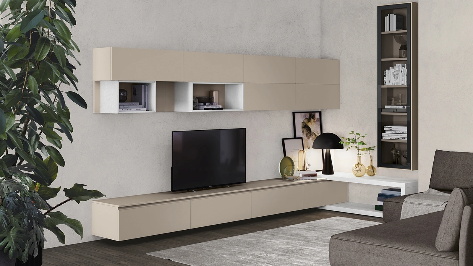 Golf Infinity A104 Bookcase by Colombini Casa