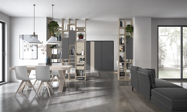 Golf Infinity A106 Bookcase by Colombini Casa