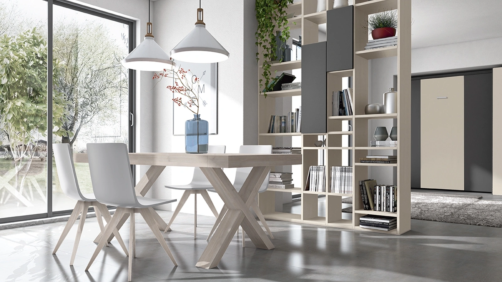 Golf Infinity A106 Bookcase by Colombini Casa