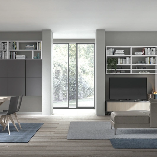 Golf Infinity A107 Bookcase by Colombini Casa