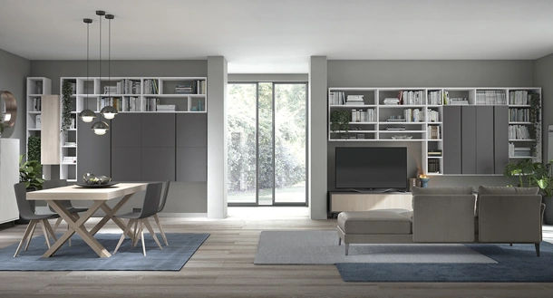 Golf Infinity A107 Bookcase by Colombini Casa