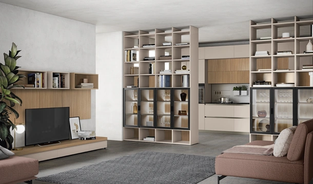 Golf Infinity R102 Bookcase by Colombini Casa