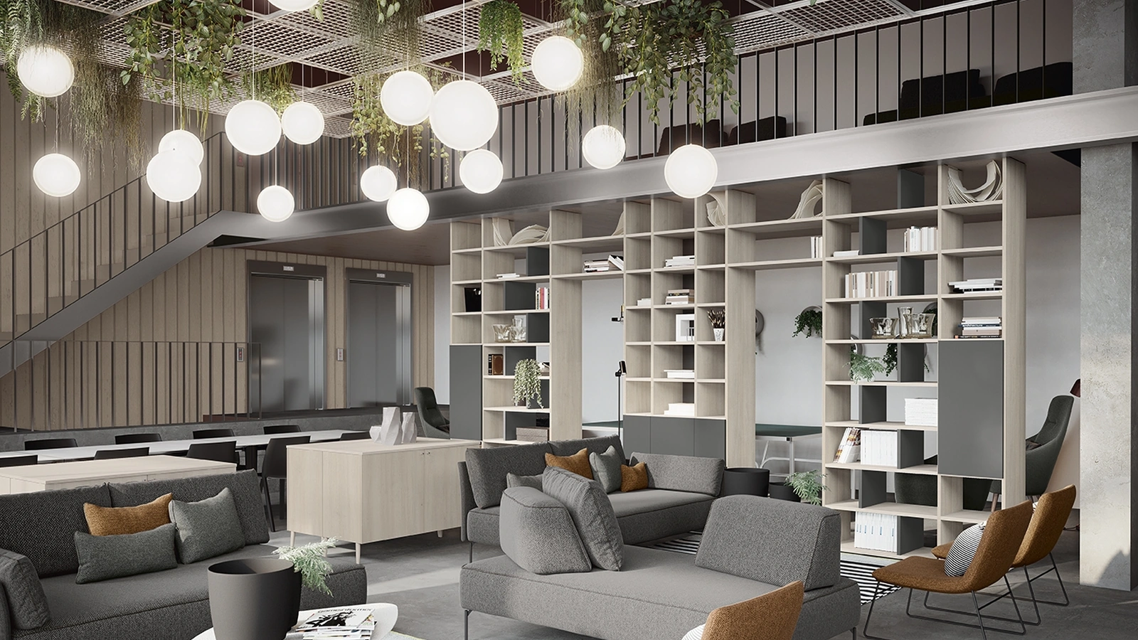 Golf Infinity R106 Bookcase by Colombini Casa